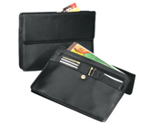 Black Leather Pordfolio Organizer